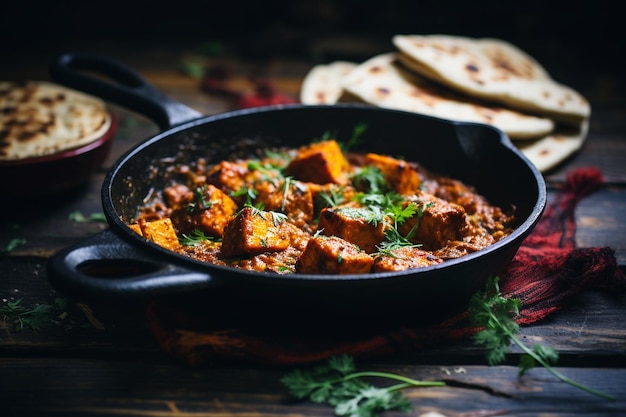 Tikka Masala de tofu vegano