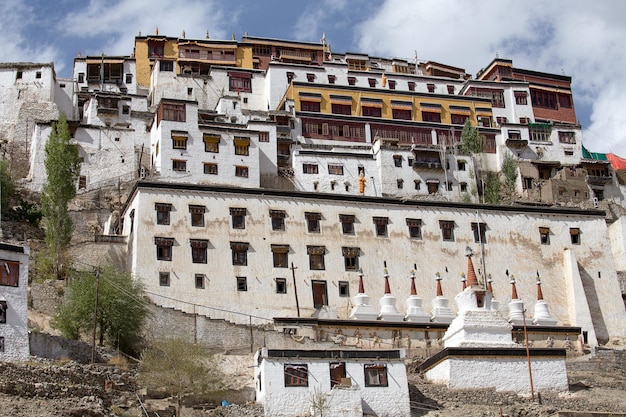 Tiksey Monastery é um mosteiro budista em Ladakh Índia