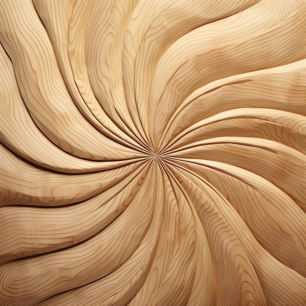 Foto tilo fotorrealista con patrón simétrico de grano de madera