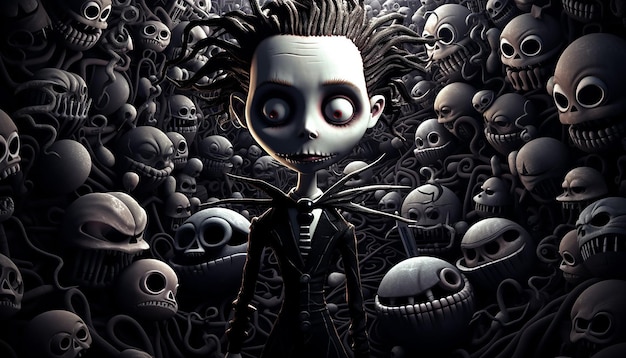 Foto tim burton kunst