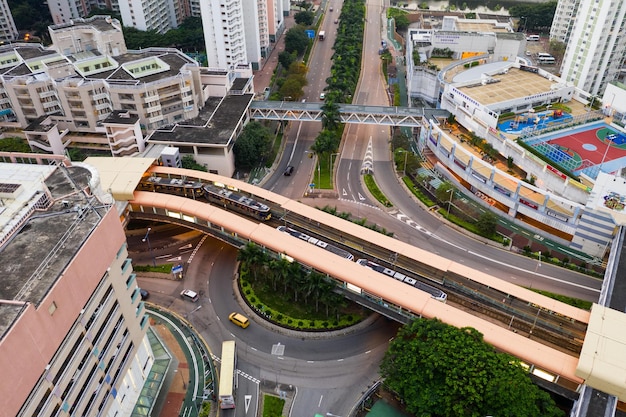 Tin Shui Wai, Hongkong, 25. August 2018: - Hongkong bei Nacht