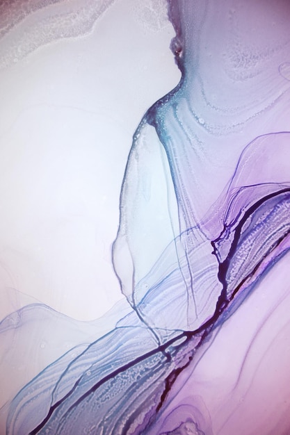 Foto tinta de álcool textura do mar respingo brilhante artístico arte líquida redemoinho etéreo abstrato