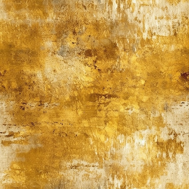 Tinta dourada em uma parede