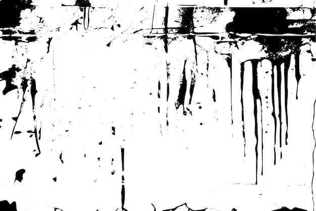 tinta negra goteando sobre un fondo blanco y negro de textura grunge