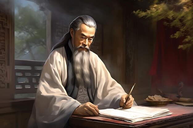 Tinta y sabiduría El arte tranquilo de la escritura del monje chino