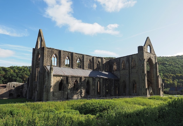 Tintern Abbey (Abaty Tyndyrn) in Tintern