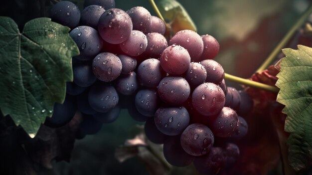 Tipo específico de uvas de vino ai generar