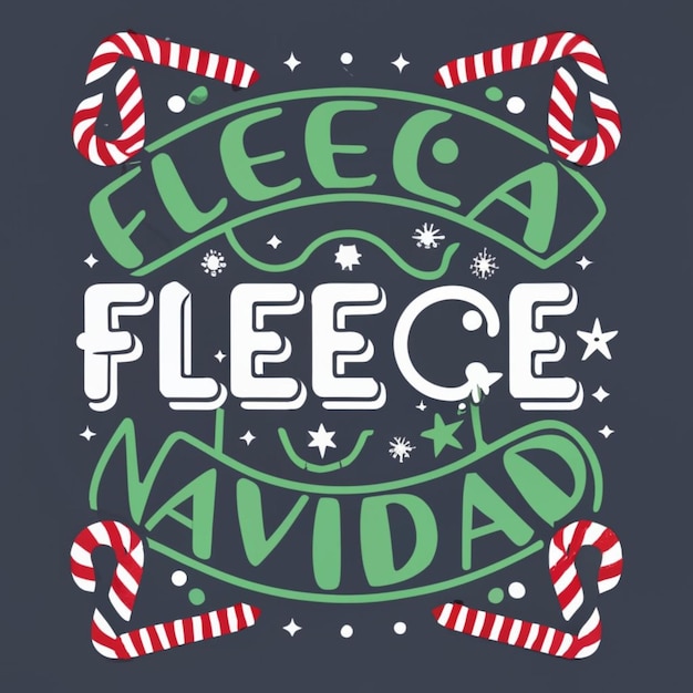 Foto tipografía diseño de camisetas citas citas de navidad