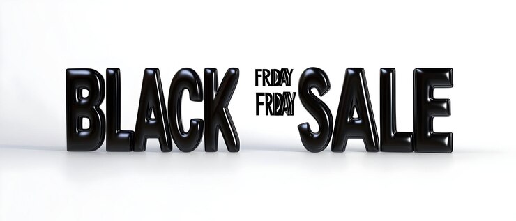 Foto tipografía en venta el viernes negro