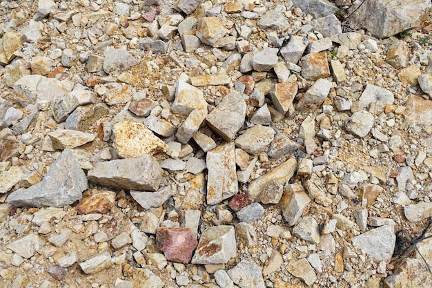 Tipos de diferentes colores y tipos de rocas en la naturaleza Diferentes tipos de formaciones rocosas en el mundo variedades de rocas rocas amarillas