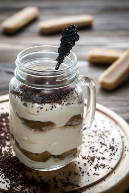 Tiramisu im Einmachglas