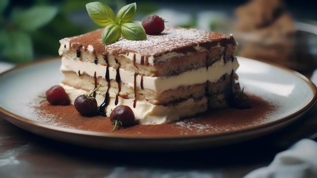 Tiramisu süße Wüste in hoher Auflösung