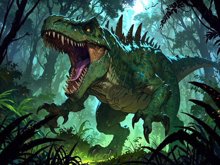 tiranosaurio rex furioso