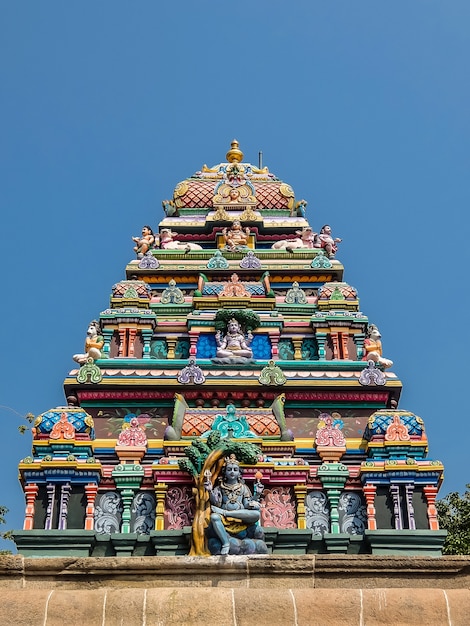 Tiruvannamalai Índia Arquitetura do Templo Annamalaiyar em Tiruvannamalai Índia