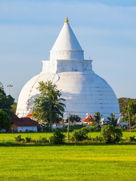 Tissamaharama Raja Maha Vihara ist ein buddhistischer Stupa und Tempel in Tissamaharama, Sri Lanka