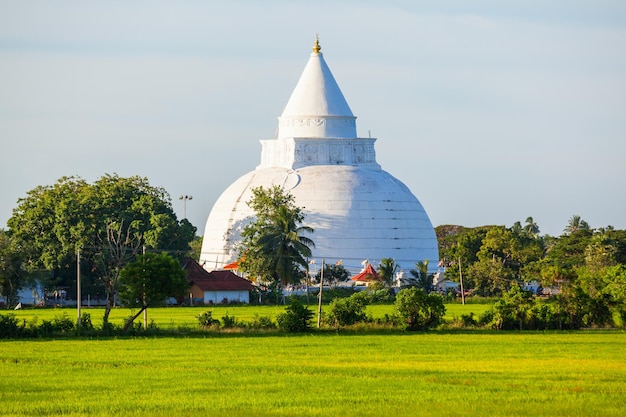 Tissamaharama Raja Maha Vihara ist ein buddhistischer Stupa und Tempel in Tissamaharama, Sri Lanka