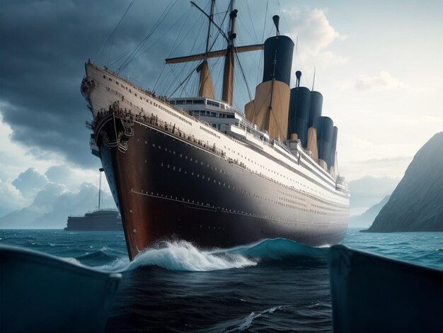 Titanic-Schiff