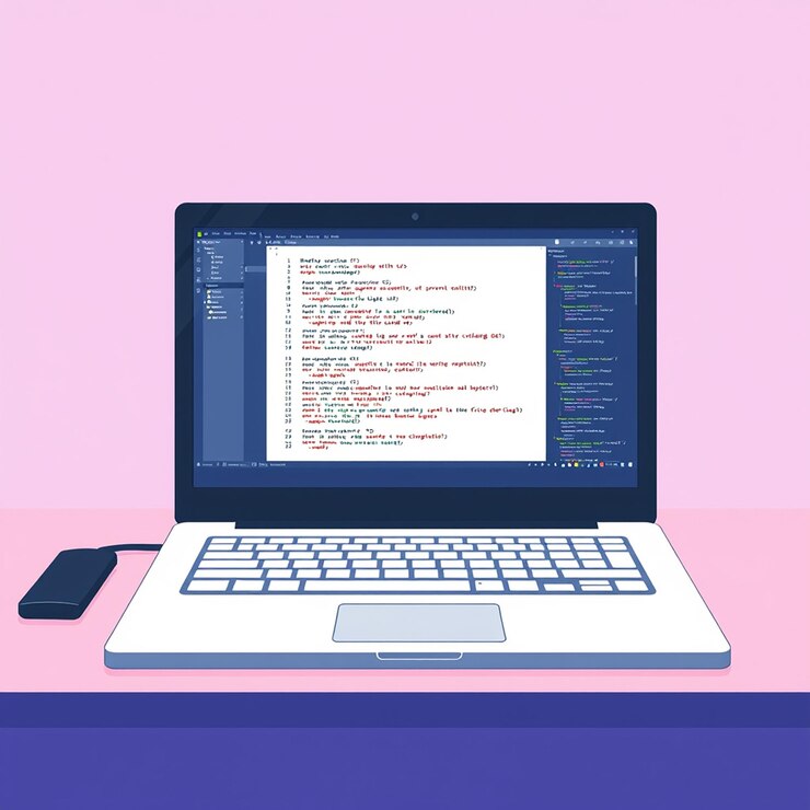 Foto título "interfaz de software para computadoras"