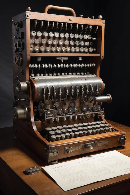 Título Máquina Enigma Ferramenta militar criptográfica