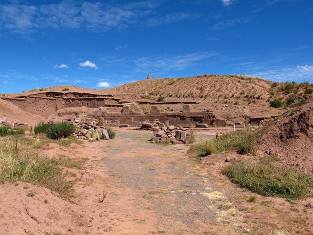 Tiwanaku-Ruinen in Bolivien Südamerika