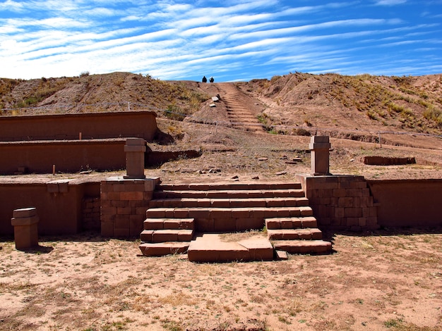 Tiwanaku-Ruinen in Bolivien, Südamerika