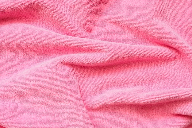 Toalha de textura rosa