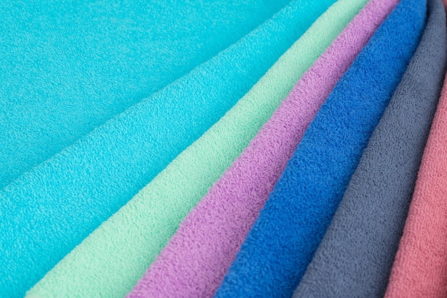 toallas de baño de algodón Terry multicolor