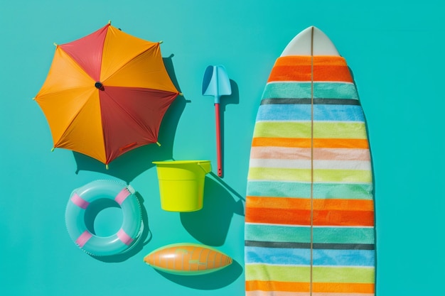 toallas de playa y otros artículos esenciales para la playa