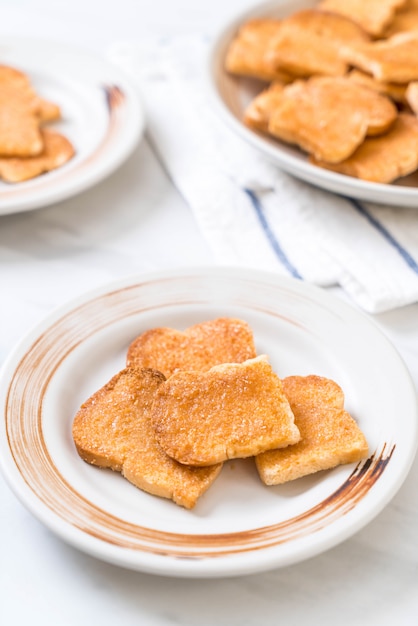 Toast Knoblauchbrot gebacken