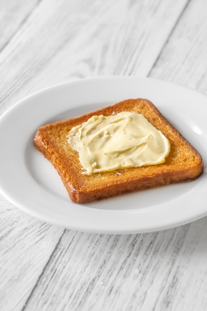 Toast mit Butter