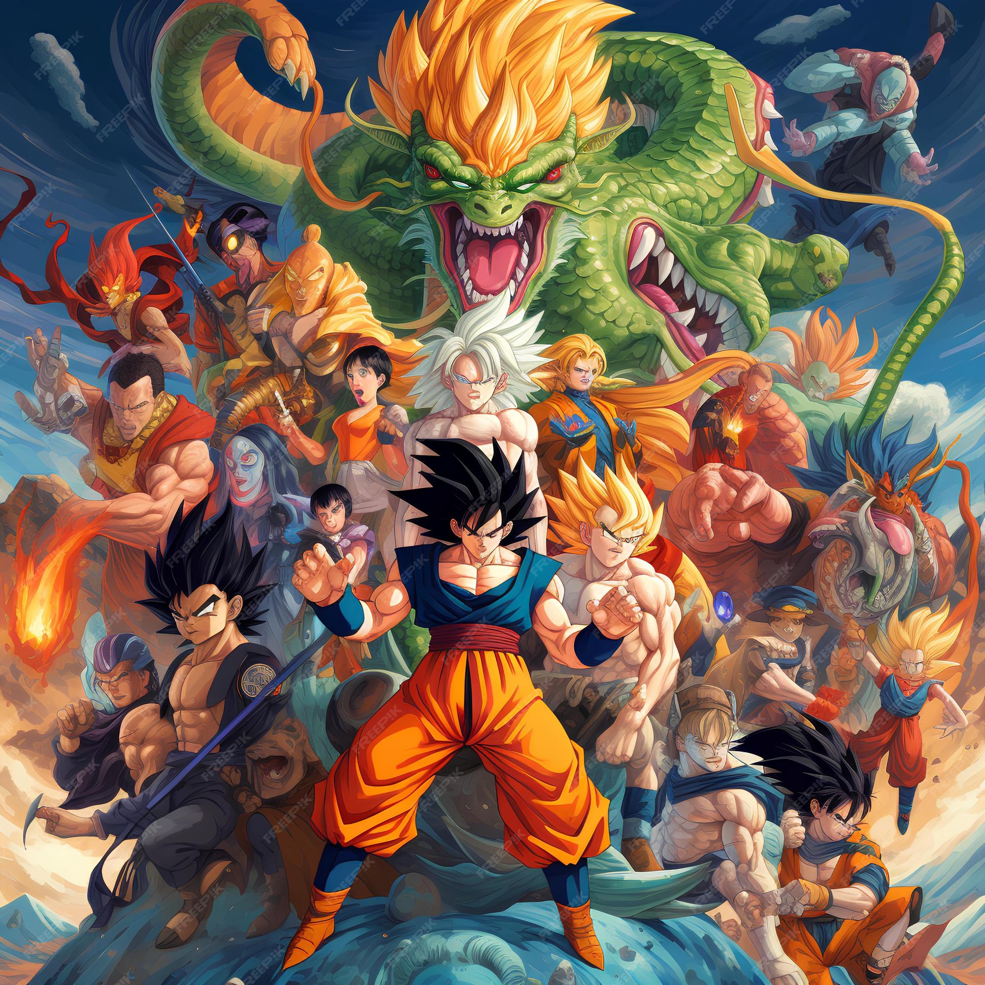 Personagens principais de Dragon Ball Z (e suas características