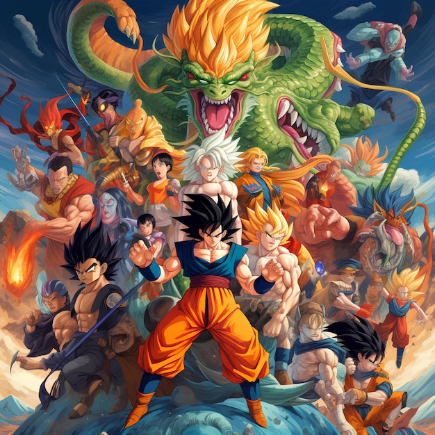 todos los personajes de dragon ball