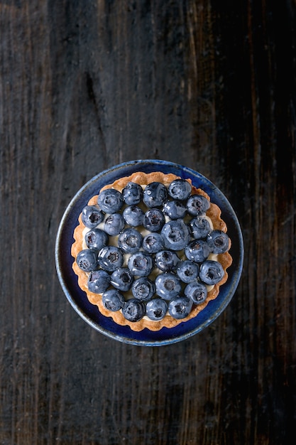 Törtchen mit Blaubeeren