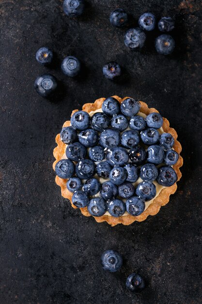 Törtchen mit Heidelbeeren