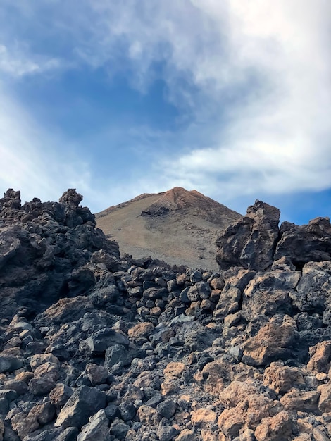 Tof von Teide Vulkan Teneriffa Kanarische Inseln Spanien