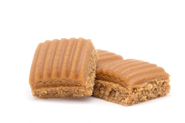 Toffee-Häppchen als Snack