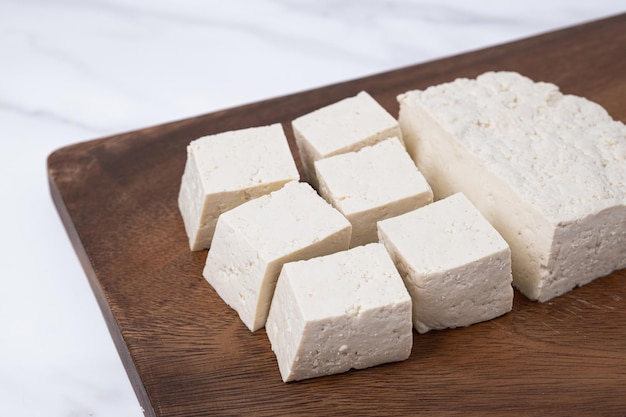 tofu de feijão nutritivo e fresco