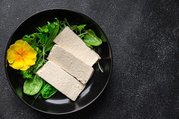 tofu queso de soja producto vegetal comida comida merienda en la mesa espacio de copia fondo de alimentos