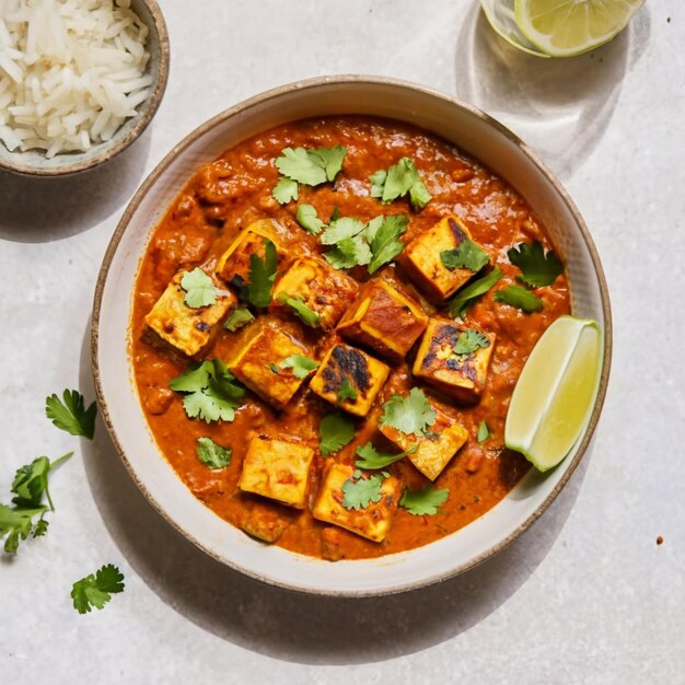 El tofu Tikka Masala