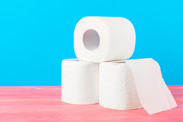 Toilettenpapierstapel