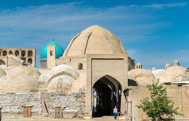 Toki Zargaron, alte Handelskuppeln in Buchara, Usbekistan. Zentralasien