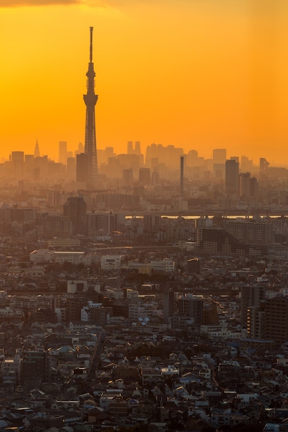 Tokio Sonnenuntergang