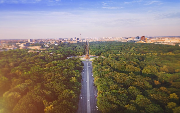 Tolles Berlin-Panorama mit Blick auf die Stadt