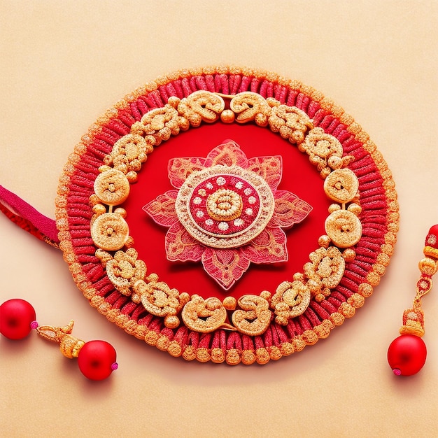 Tolles dekoratives Rakhi für das Raksha Bandhan-Festival für Raksha Bandhan