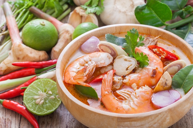 Tom Yum Goong, comida tailandesa