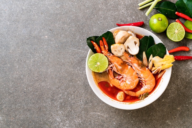 Tom Yum Goong Spicy Sour Soup