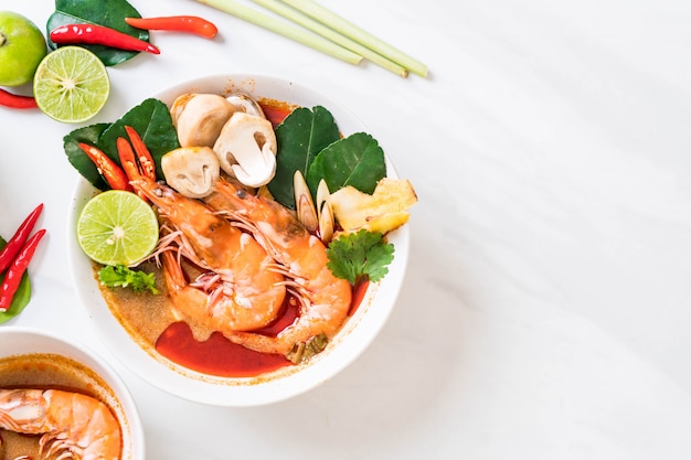 Tom Yum Goong Spicy Sour Soup