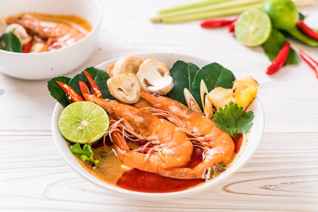 Tom Yum Goong Spicy Sour Soup