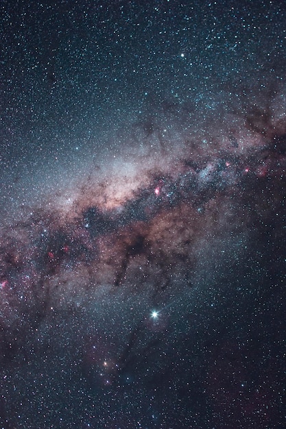 Tomada completa del campo de estrellas