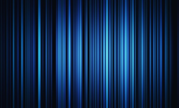 Tomada completa de las luces azules